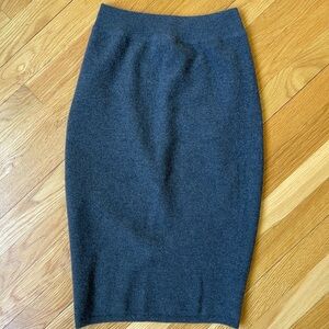 VINCE Wool Pencil Skirt